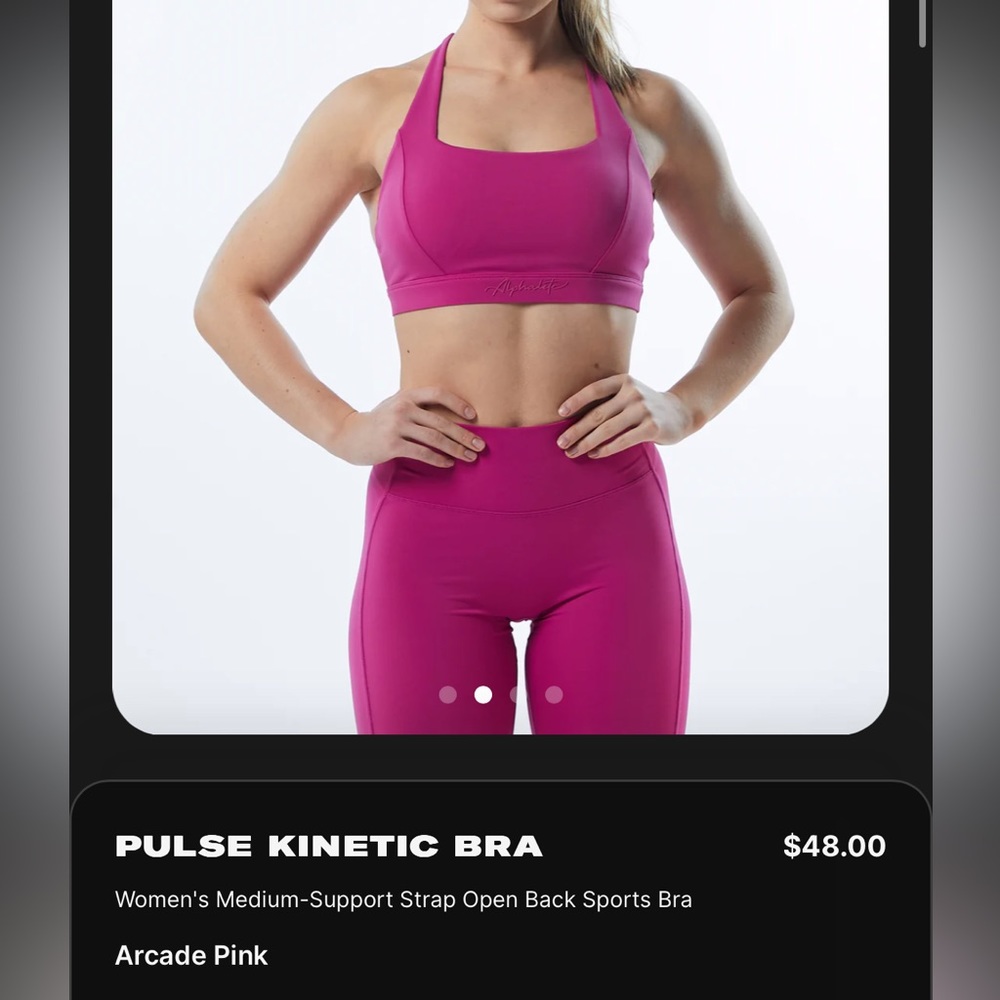 Alphalete Pulse Kinetic Bra